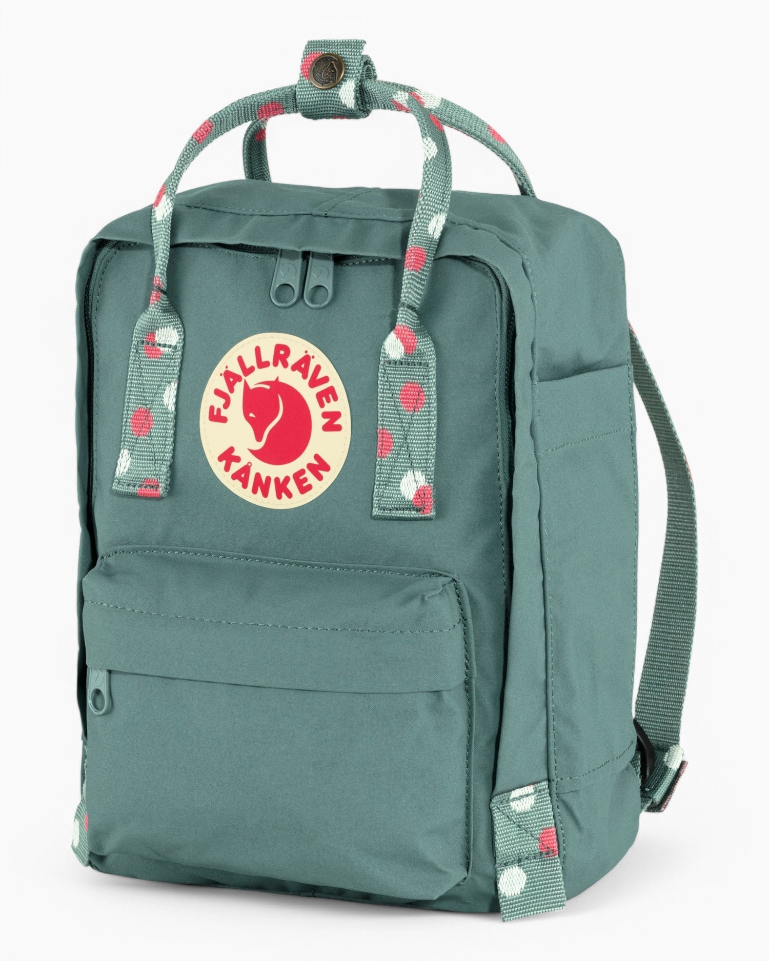 Fjällräven Kånken Mini Sırt Çantası Frost Green - Confetti Pattern
