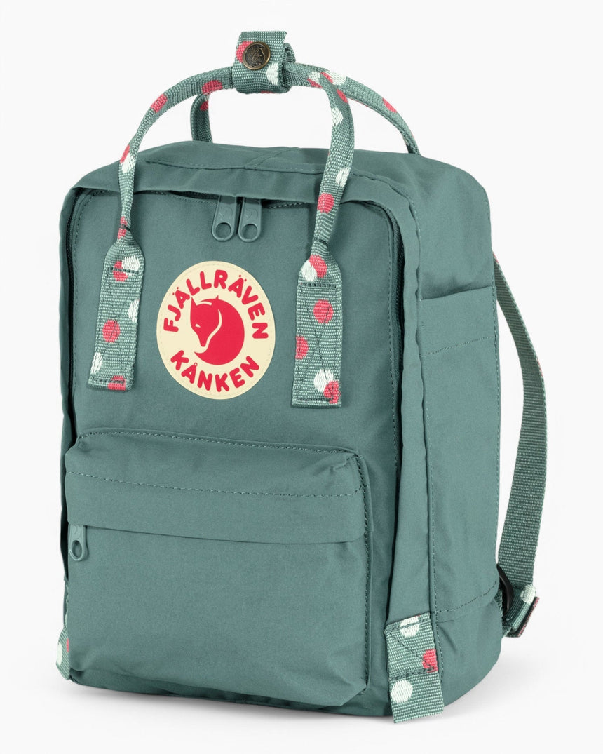 Fjällräven Kånken Mini Sırt Çantası Frost Green - Confetti Pattern