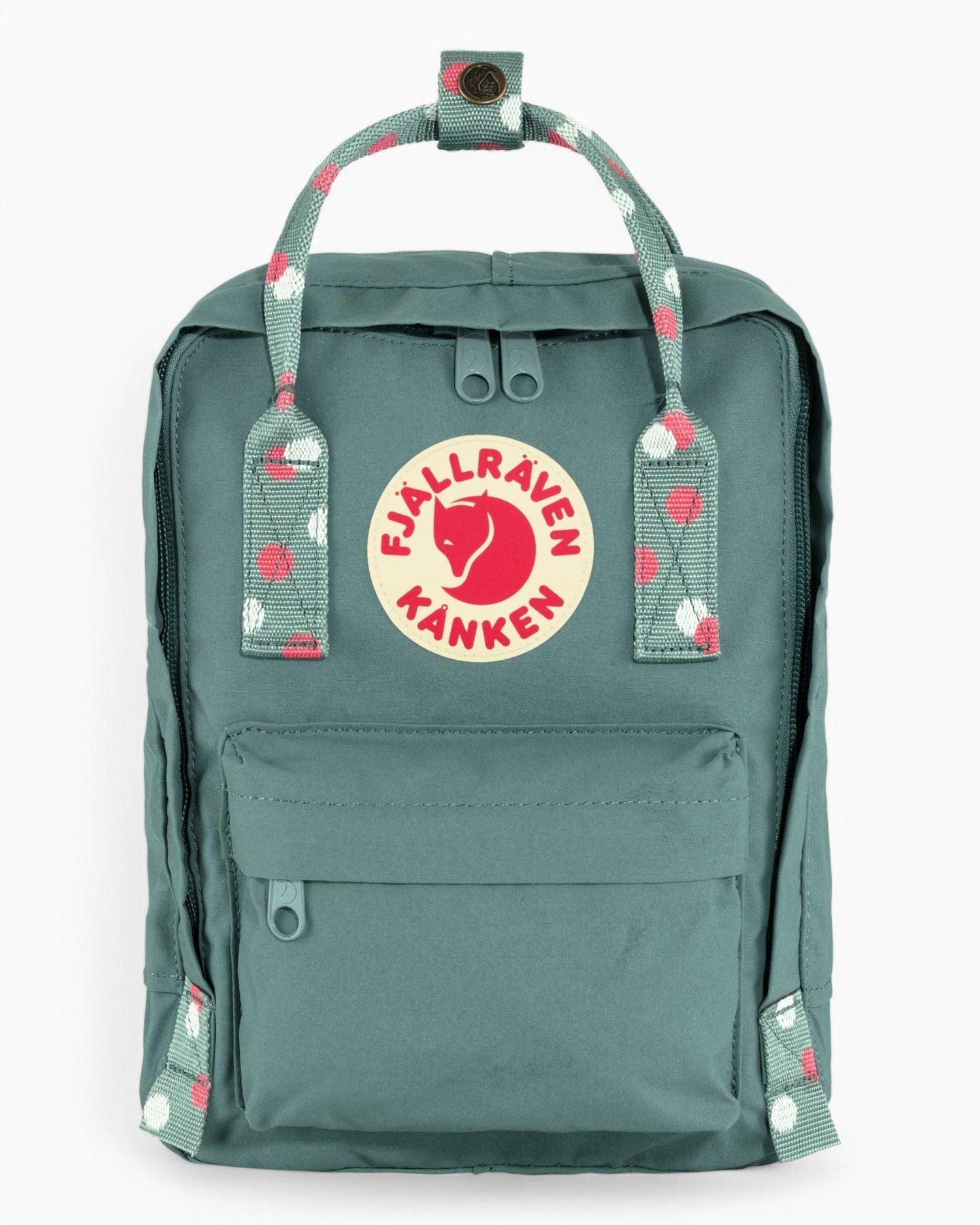 Fjällräven Kånken Mini Sırt Çantası Frost Green - Confetti Pattern