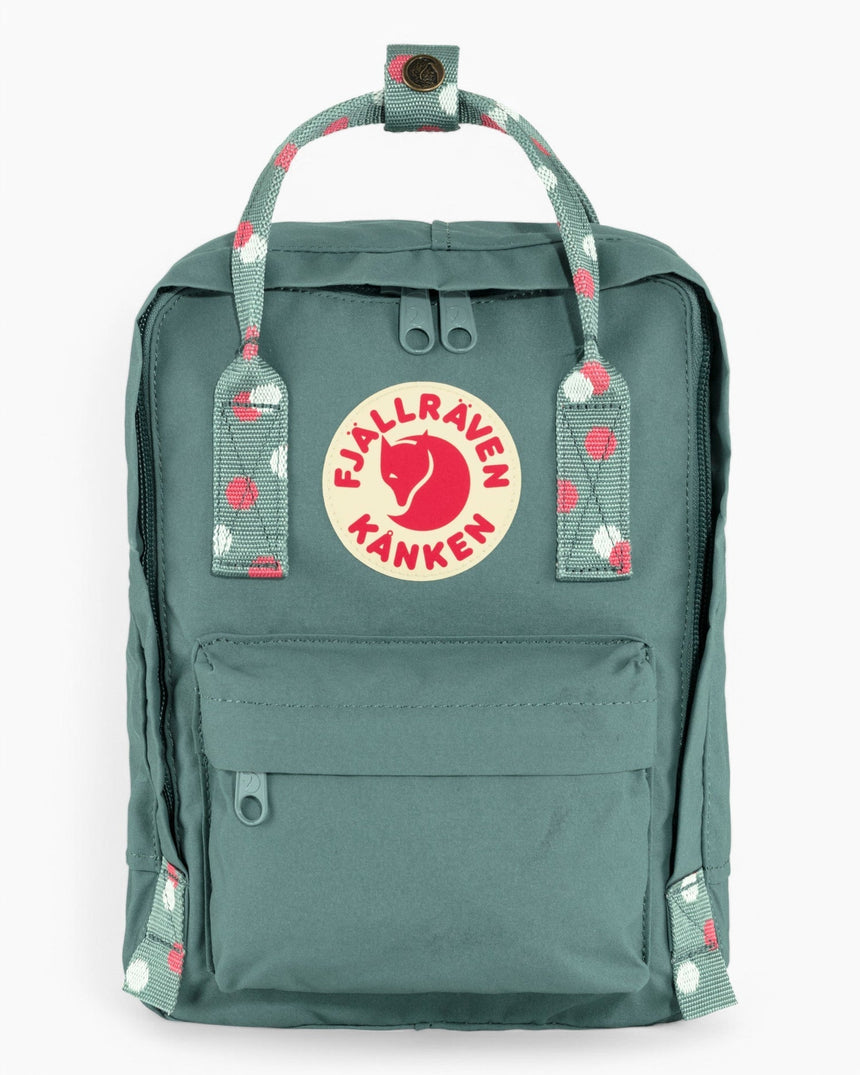 Fjällräven Kånken Mini Sırt Çantası Frost Green - Confetti Pattern
