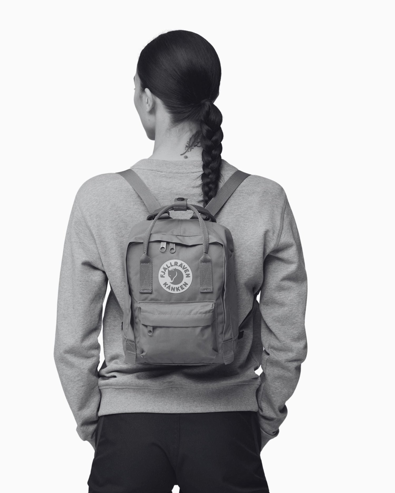 Fjällräven Kånken Mini Sırt Çantası Super Grey