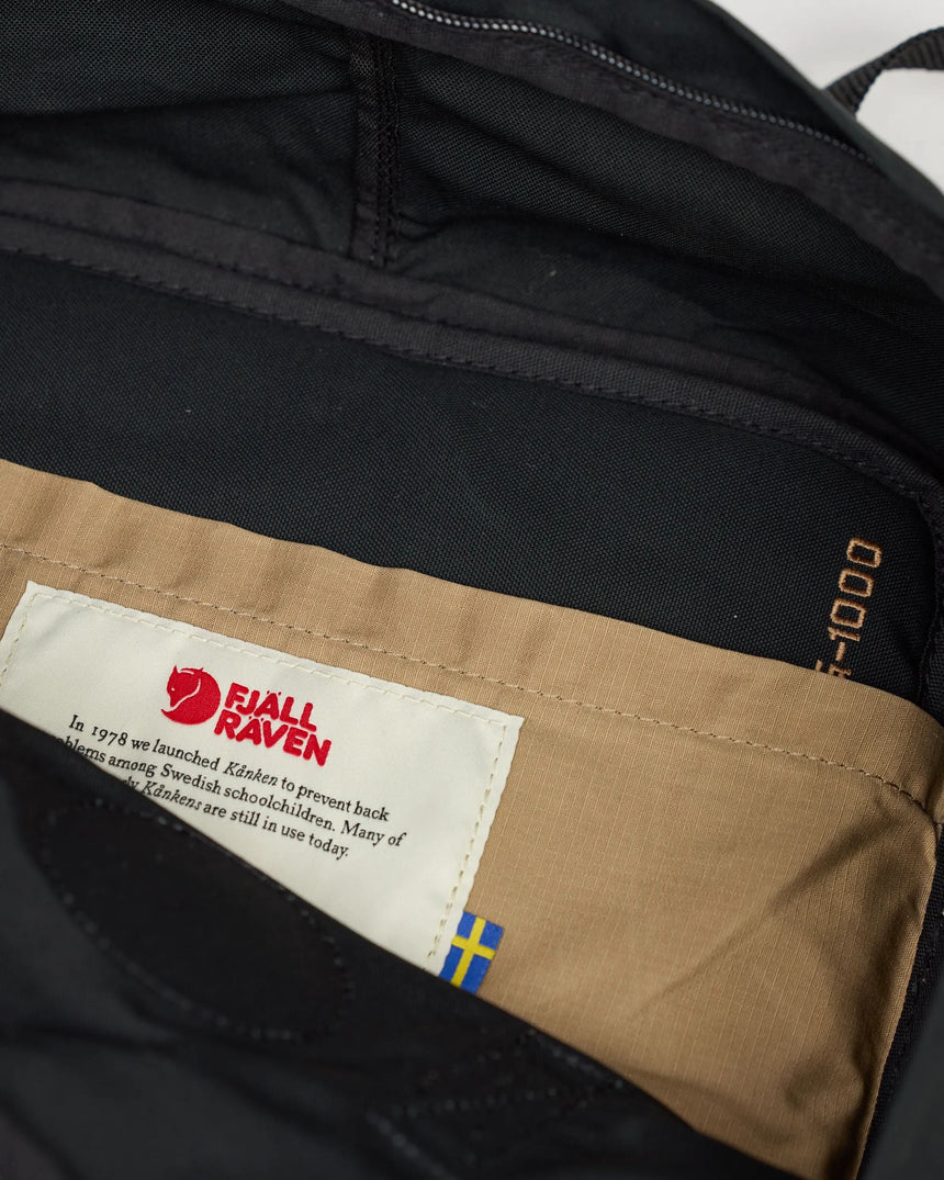 Fjällräven Kånken Premium Black Sırt Çantası