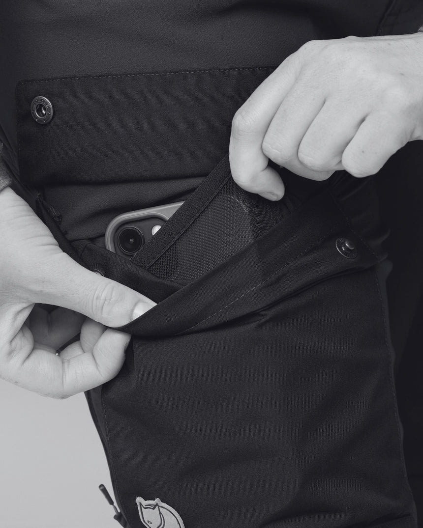 Fjällräven Keb Trousers - Kadın Timber Brown - Chestnut