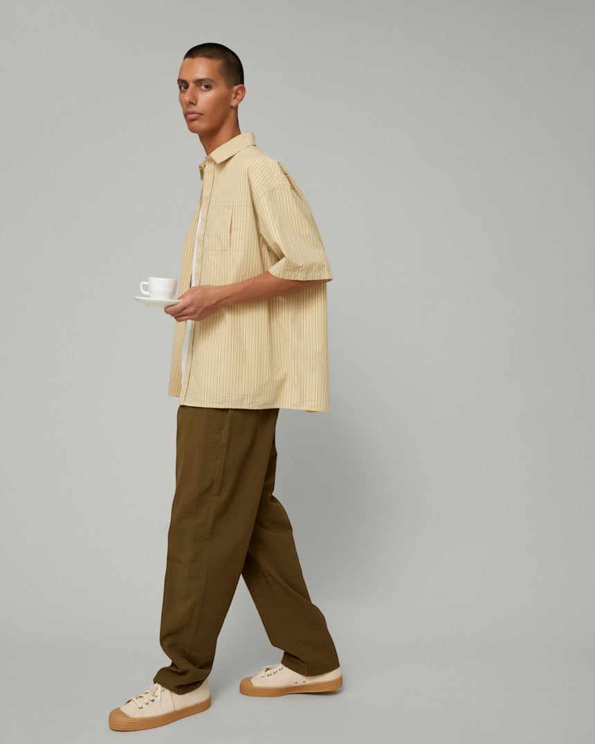 Forét Calm Seersucker Erkek Pantolon