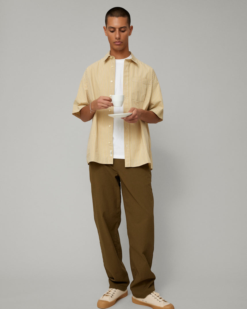 Forét Calm Seersucker Erkek Pantolon
