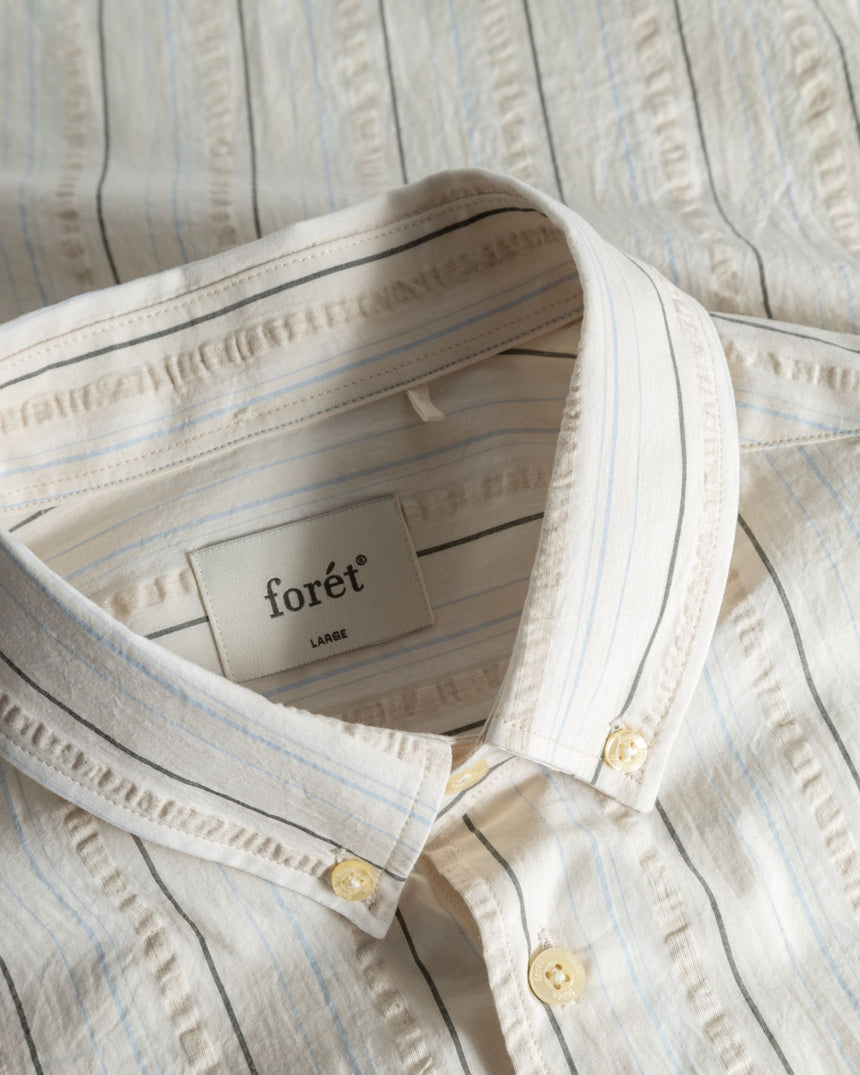 Forét Camp Seersucker Shirt Erkek Gömlek