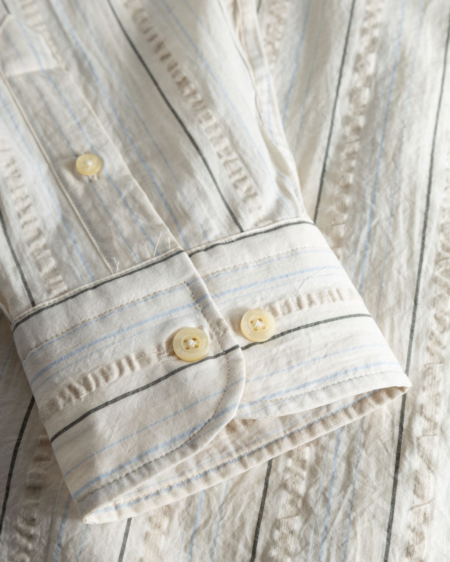 Forét Camp Seersucker Shirt Erkek Gömlek