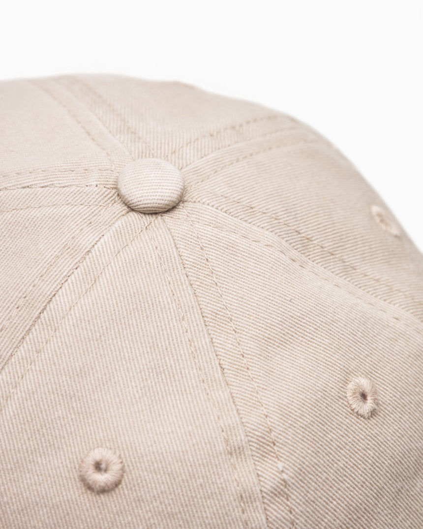 Forét Hawk Washed Cap Khaki Red
