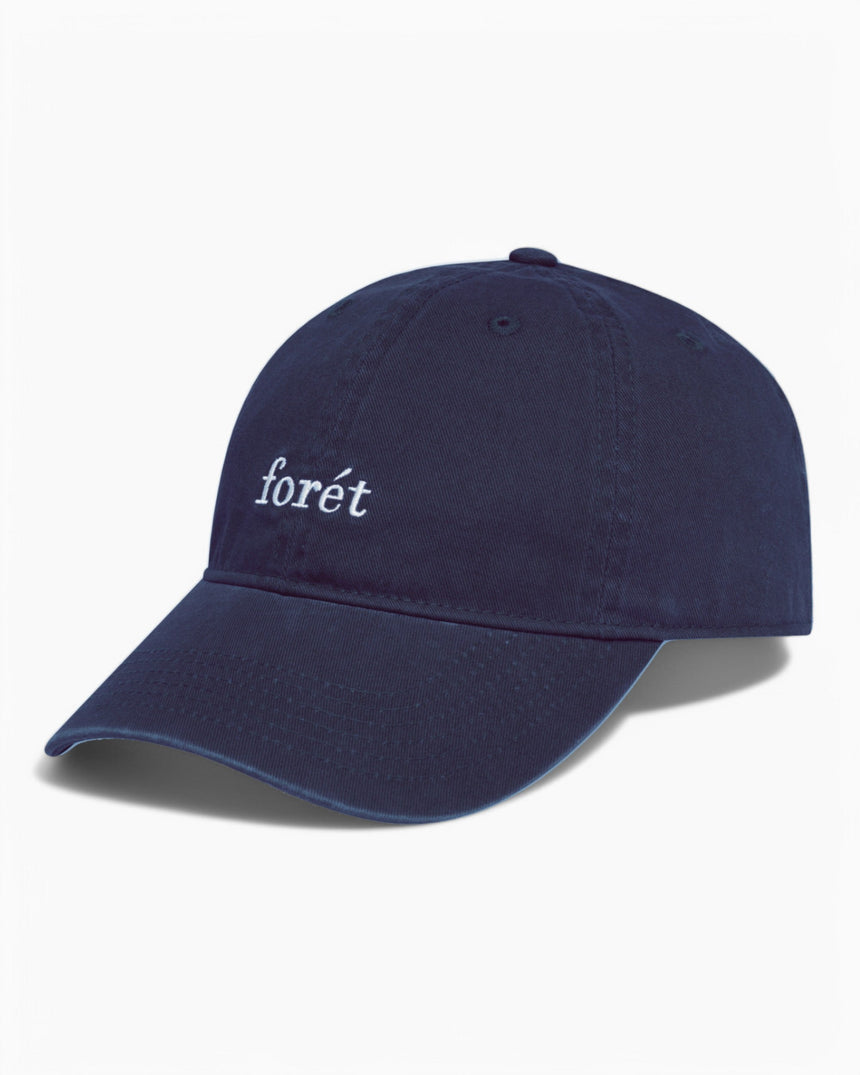 Forét Hawk Washed Cap Navy