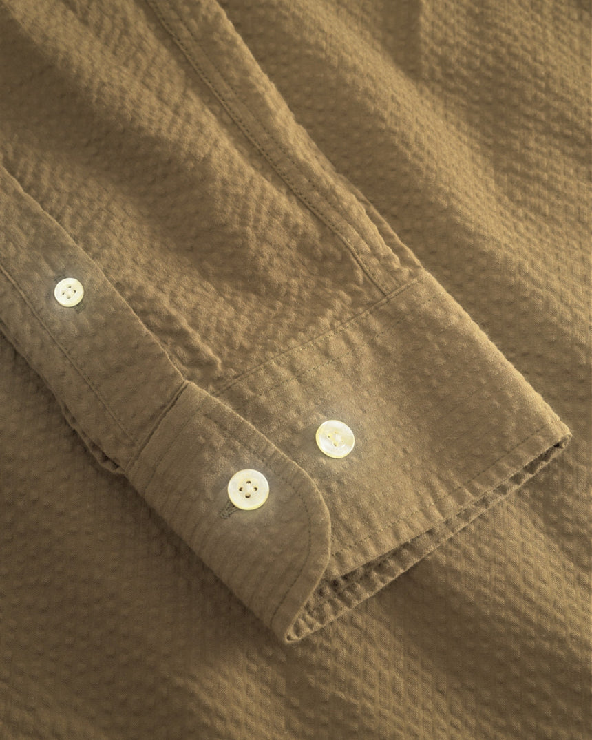 Forét Hornet Seersucker Erkek Gömlek