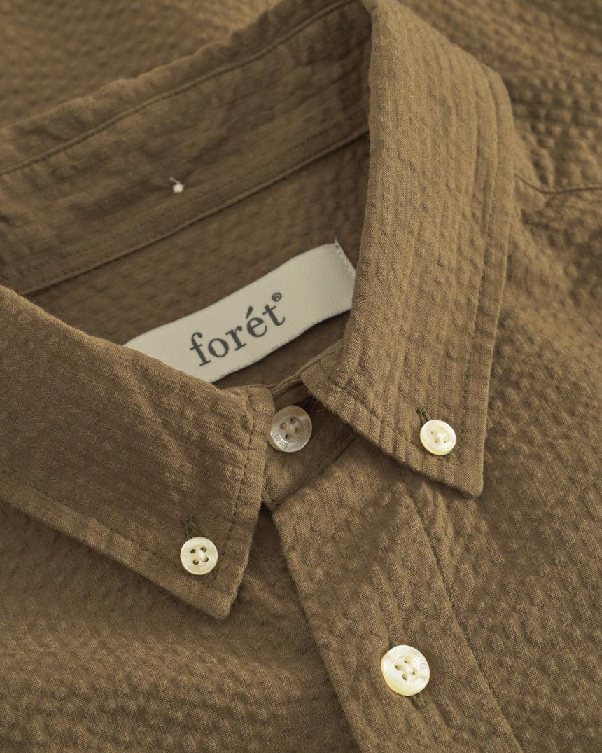 Forét Hornet Seersucker Erkek Gömlek