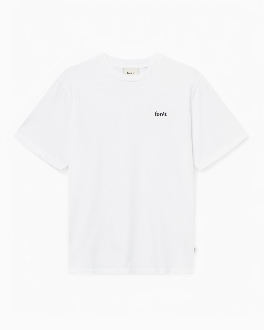 Forét Oak T-Shirt White/Black