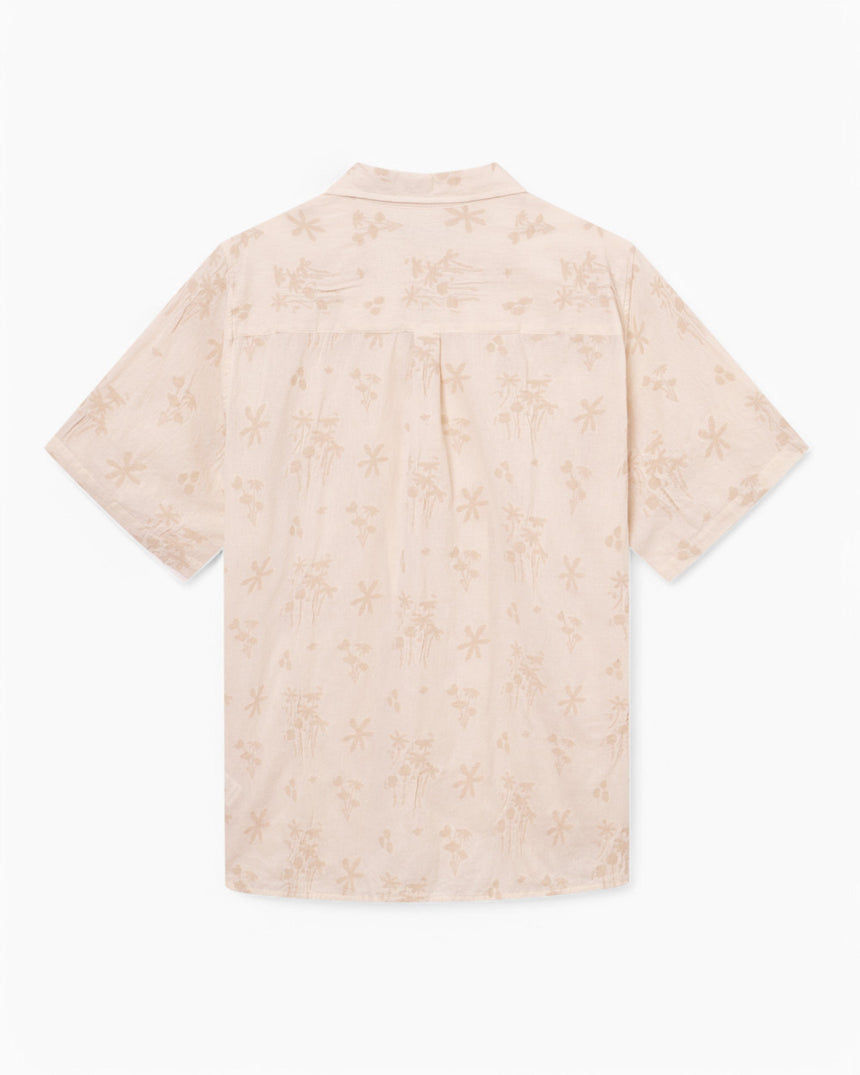 Forét Peer Flower Jacquard SS Erkek Gömlek