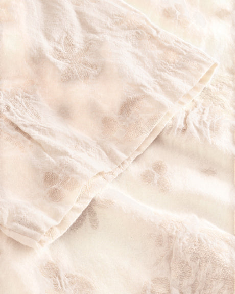 Forét Peer Flower Jacquard SS Erkek Gömlek
