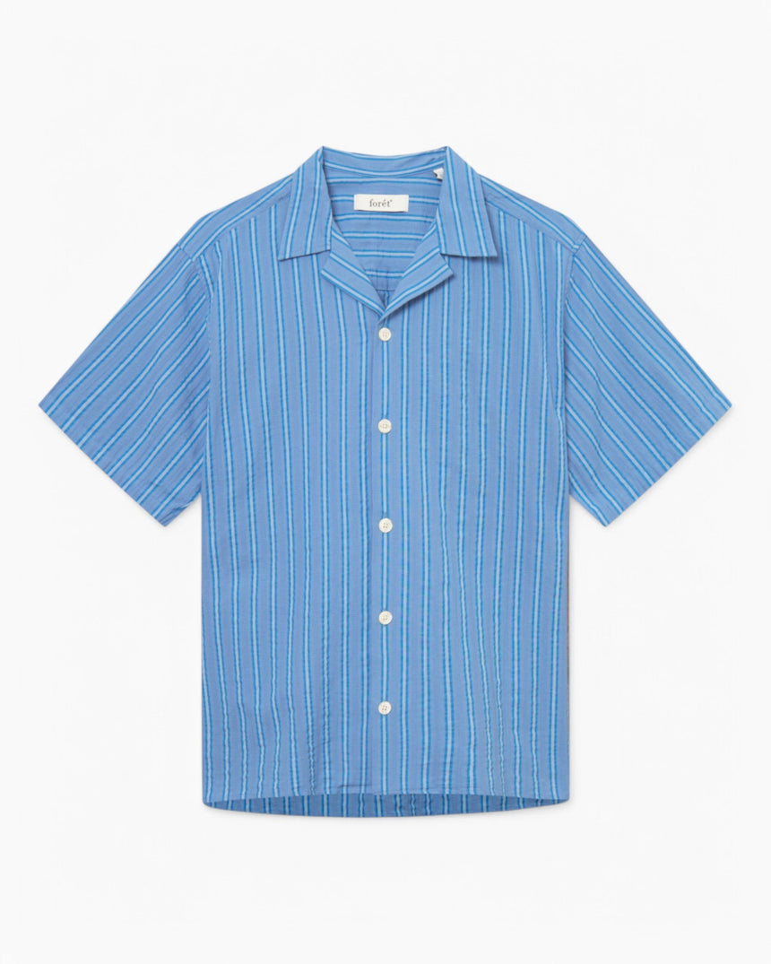 Forét Peer SS Erkek Gömlek Blue