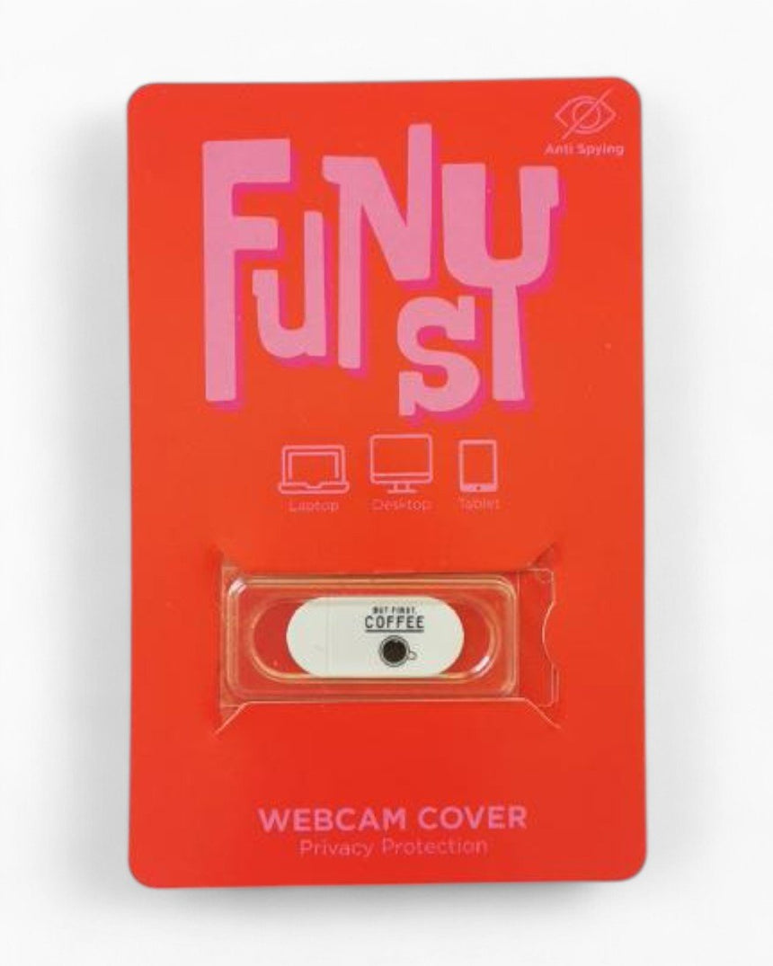 Funsy But First Coffee Kamera Kapatıcı