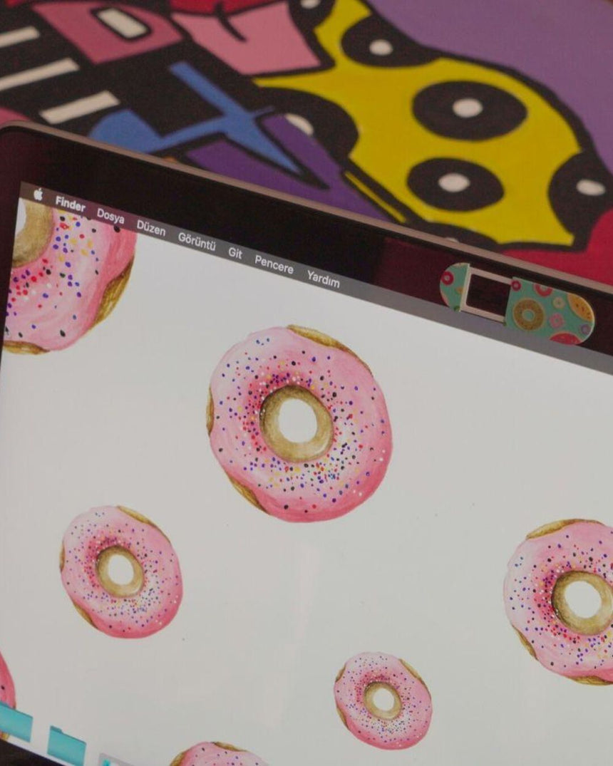 Funsy Donuts Kamera Kapatıcı