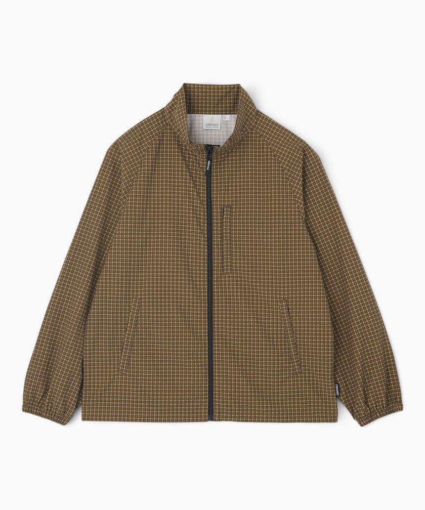 Gramicci Mini Check Nylon Erkek Ceket Brown Check