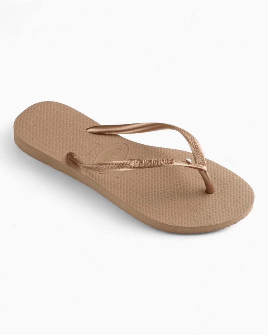 Havaianas Slim Crystal SW II Kadın Terlik Rose Gold