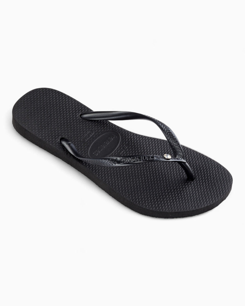 Havaianas Slim Crystal SW II Kadın Terlik Black