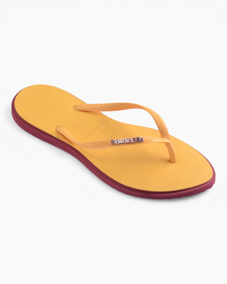 Havaianas Slim Point Kadın Terlik Yellow
