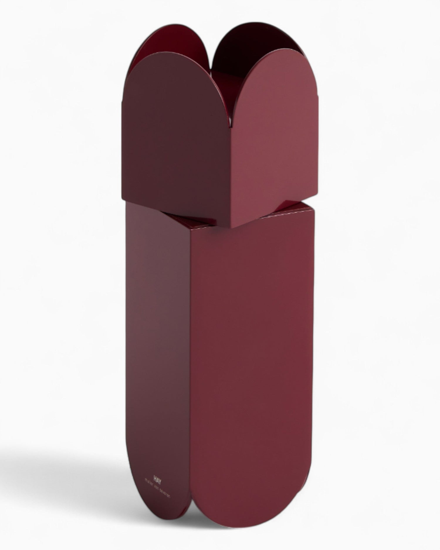 HAY Design Arcs Salt & Pepper Grinder Burgundy