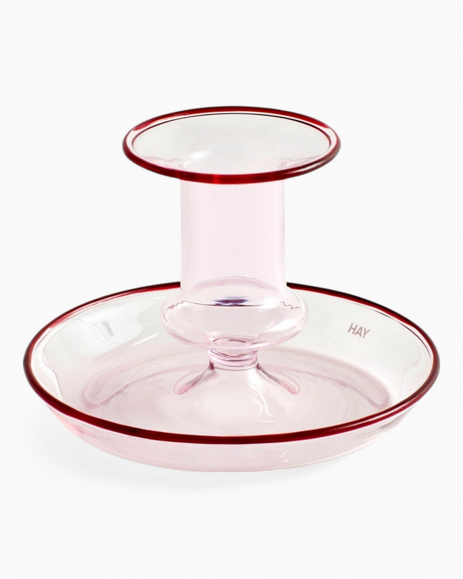 HAY Design Flare Candleholder Pink