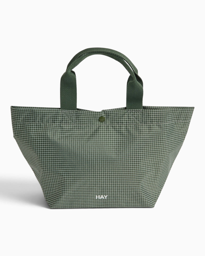 HAY Design Grid Everyday Bag Mini Dark Green