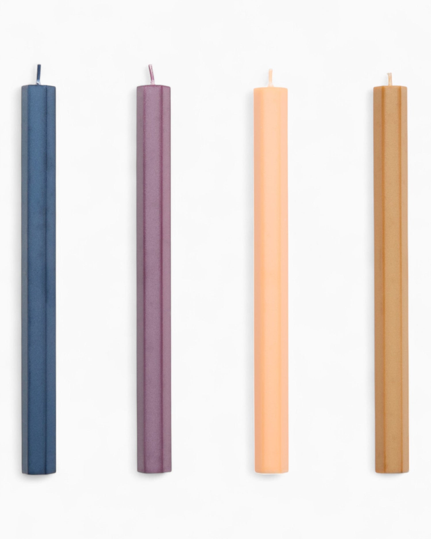 HAY Design Hexagon Candle Set of 4 Dark