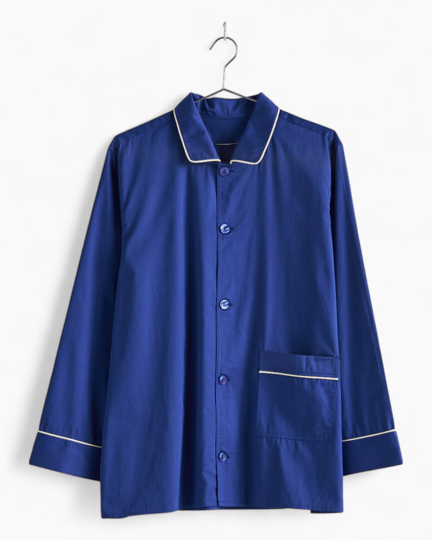 HAY Design Outline Pyjama L/S Shirt Vivd Blue