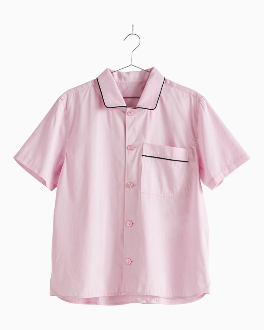 HAY Design Outline Pyjama S/S Shirt Soft Pink