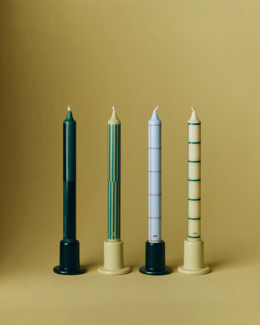 HAY Design Pattern Candle Set of 4