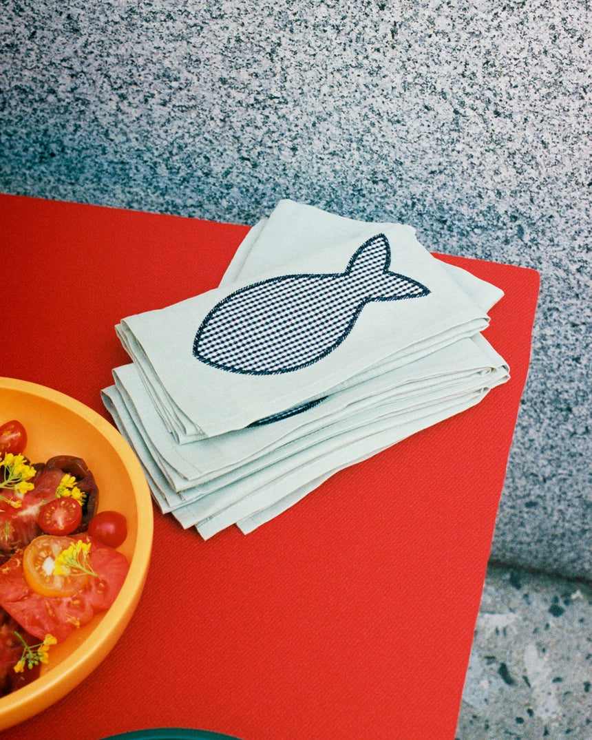 HAY Design Sobremesa Napkin White Set of 4