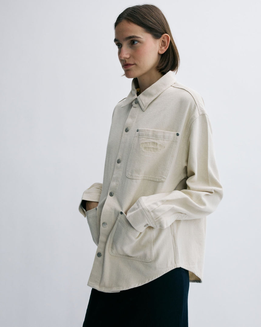 House of Sunny Chain Stitch Shirt Kadın Gömlek