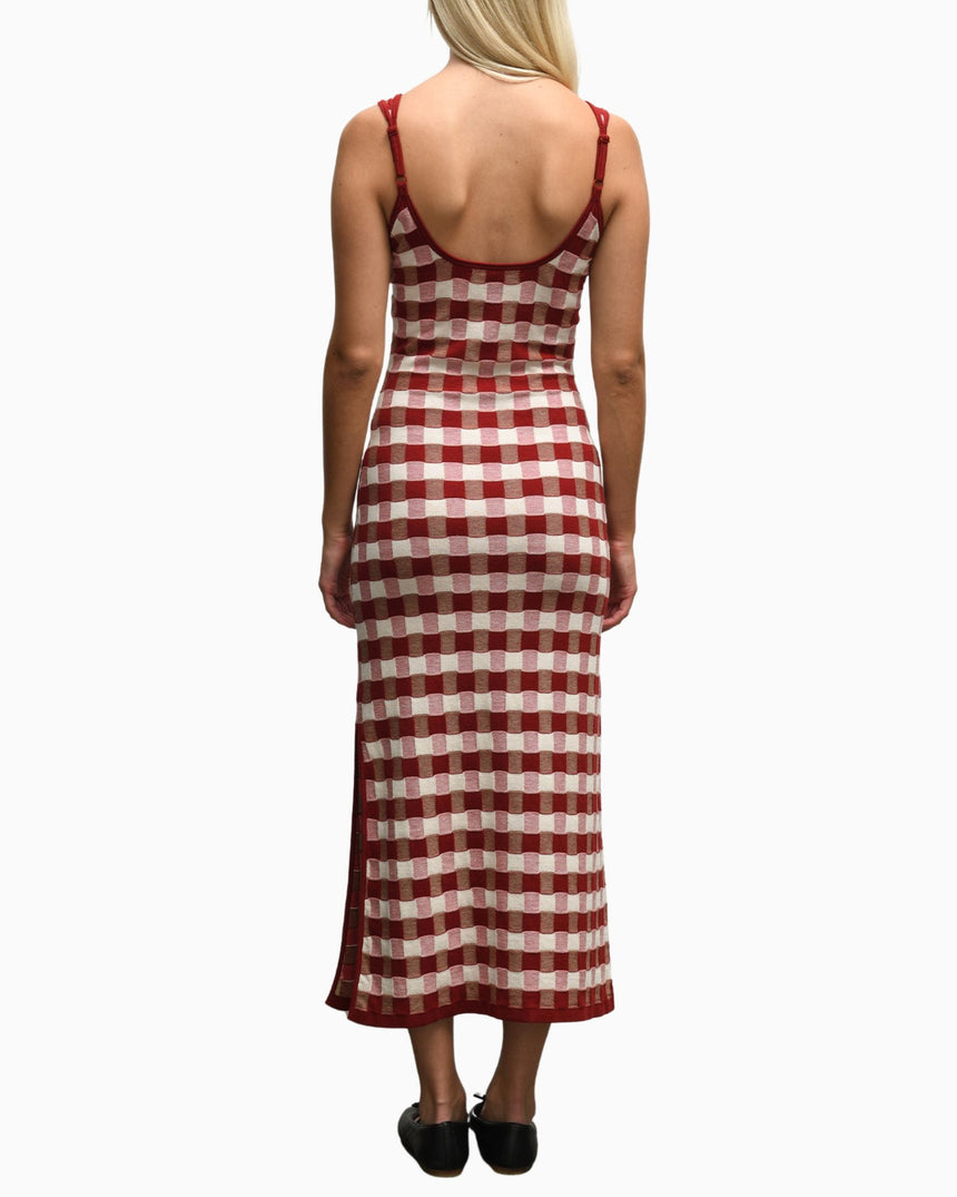 House of Sunny Picnic Hockney Kadın Elbise