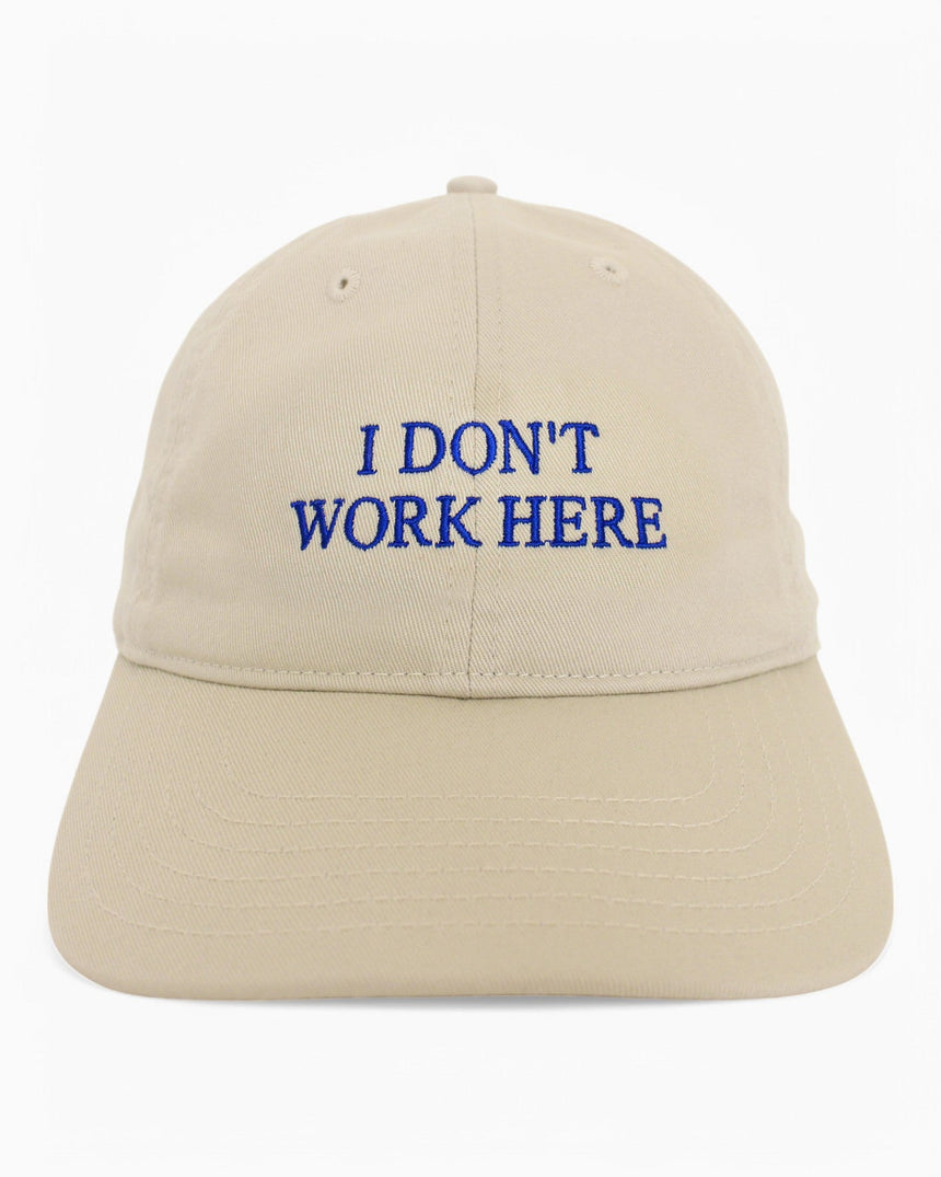IDEA I Don't Work Here Şapka Beige/Blue
