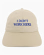 IDEA I Don't Work Here Şapka Beige/Blue