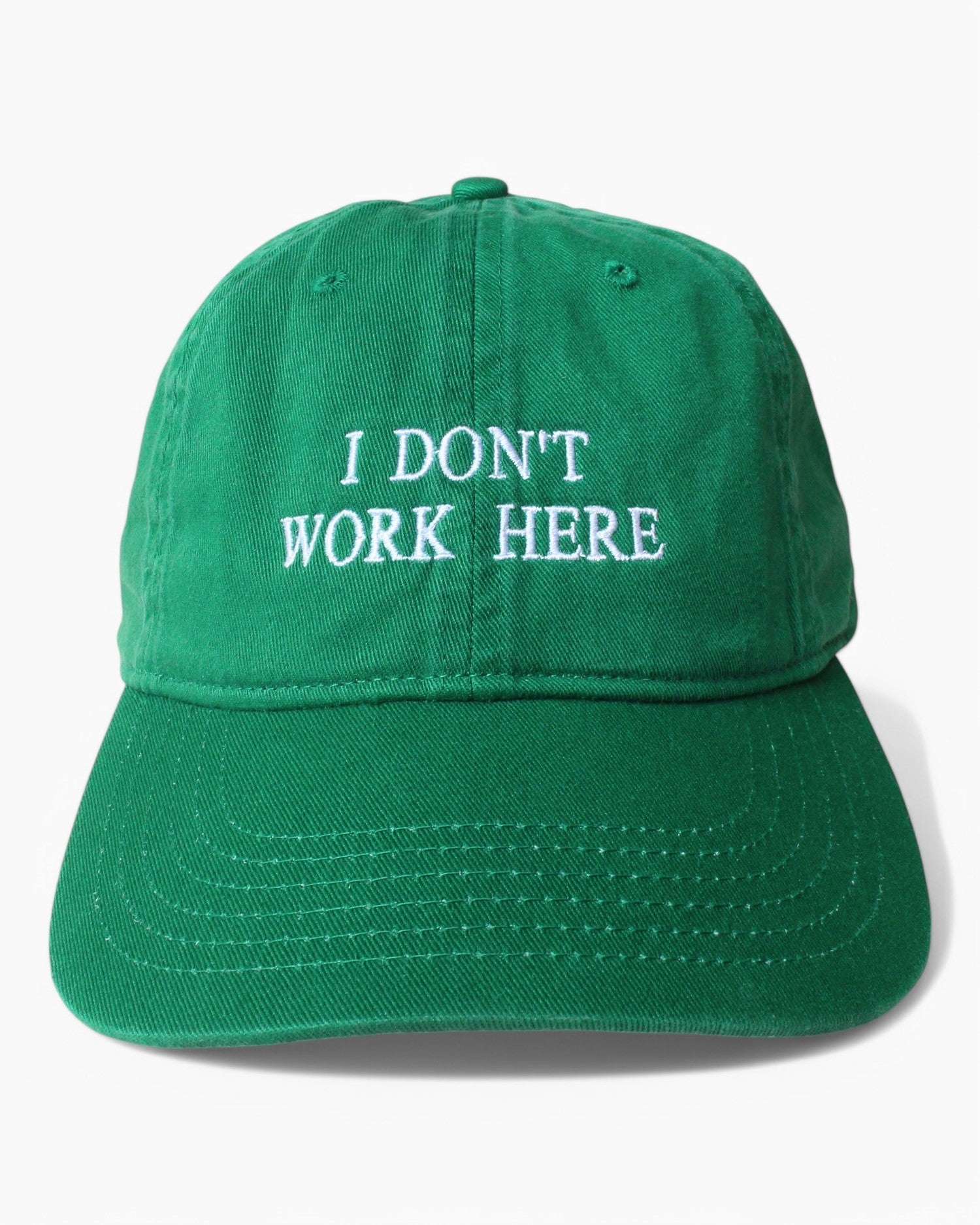 IDEA I Don't Work Here Şapka Green/White