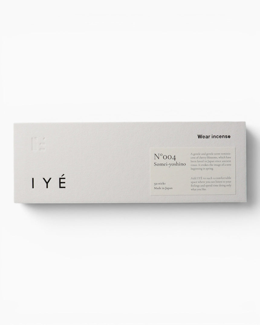 IYÉ IYÉ incense No.004 Somei-yoshino Cherry Blossom