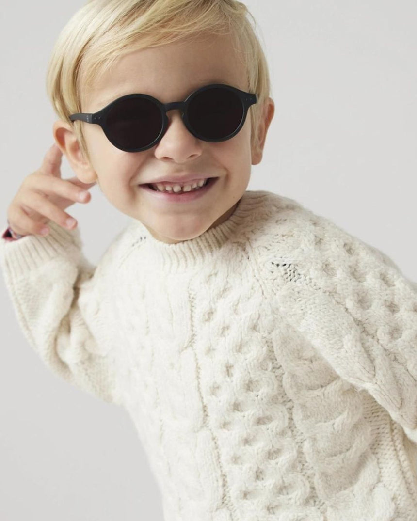 IZIPIZI Kids Plus Sun #D Çocuk Güneş Gözlüğü Black