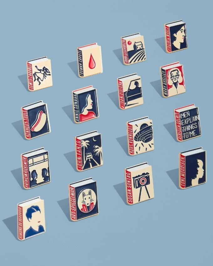 Judy Kaufmann Toni Morrison Pin