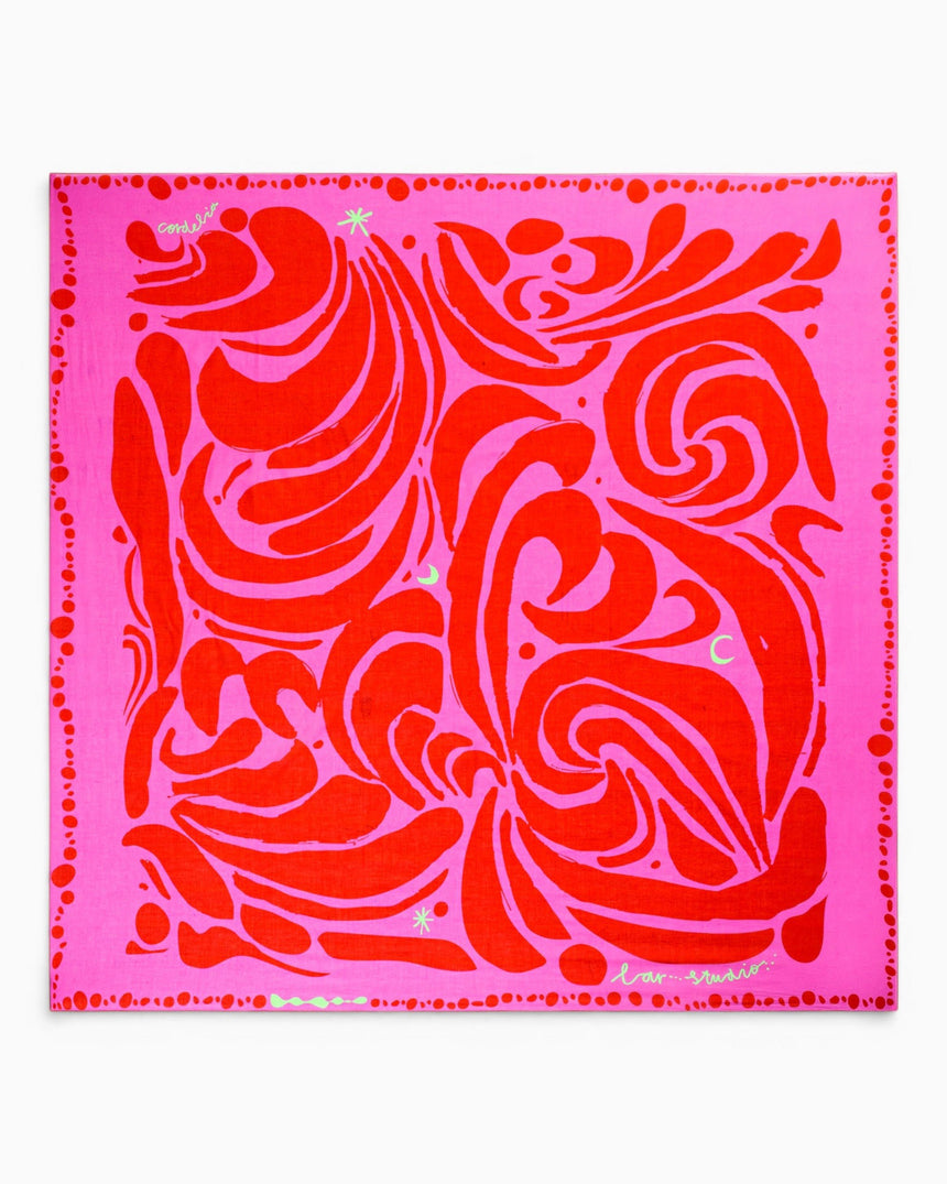 Lar Studio Cordelia Pareo 135 x 135 Pink
