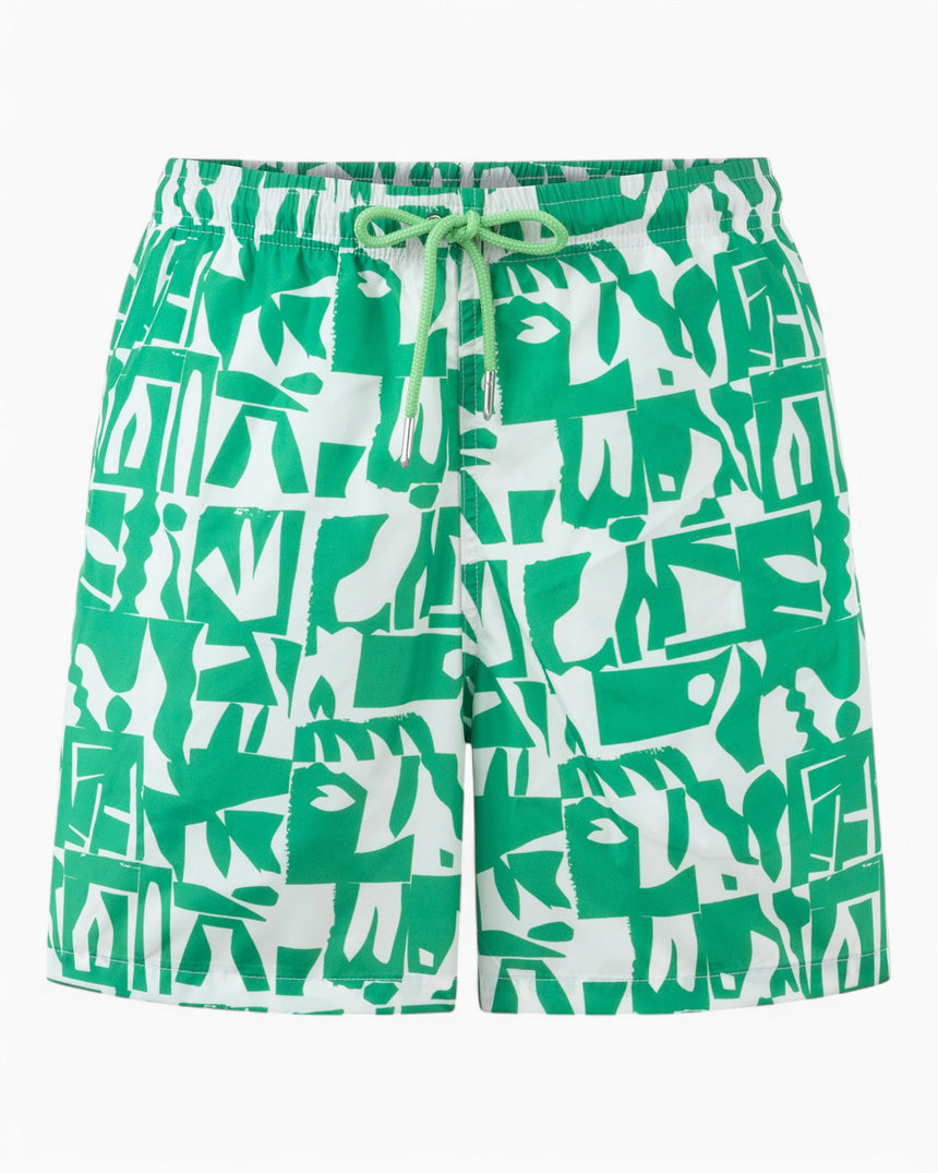 Lar Studio Grass Erkek Şort Mayo Multicolor