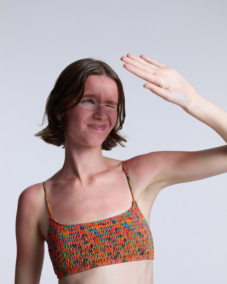 Lar Studio Les Fleurs Bikini Üstü