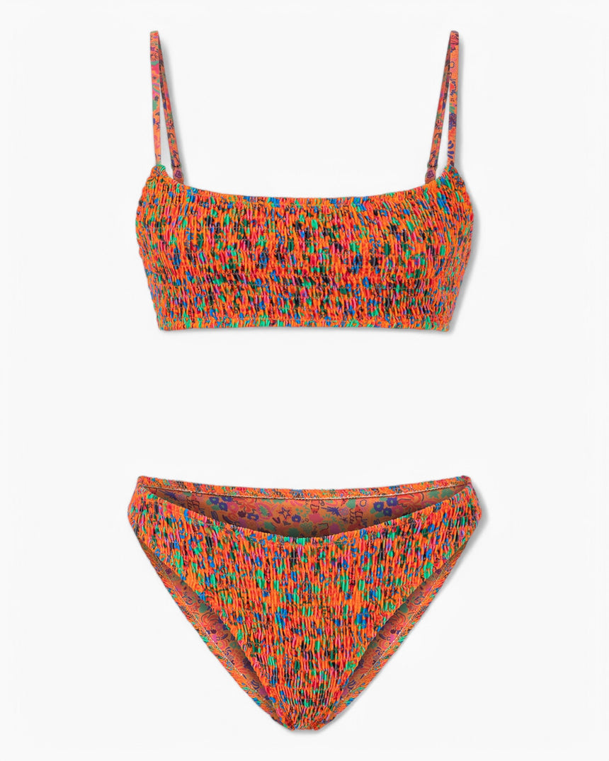 Lar Studio Les Fleurs Bikini Üstü