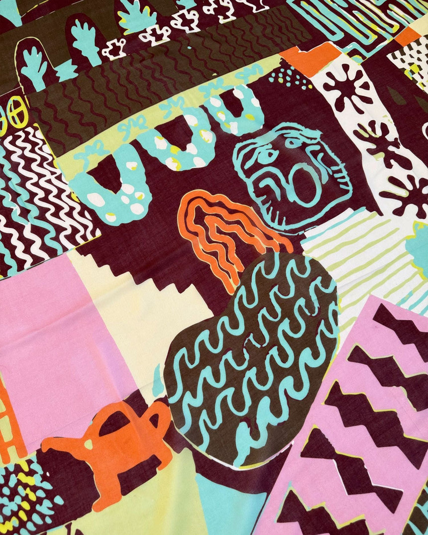 Lar Studio Sacro Bosco Wool 130x130 Fular