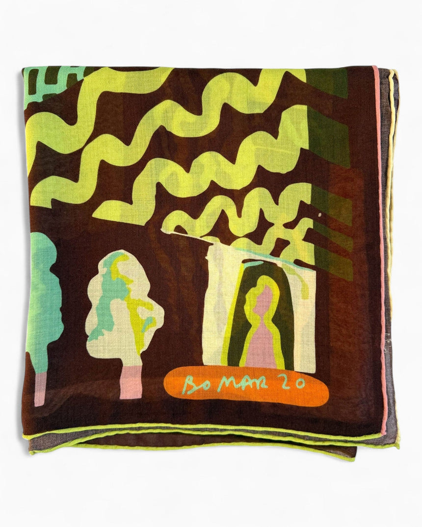 Lar Studio Sacro Bosco Wool 130x130 Fular