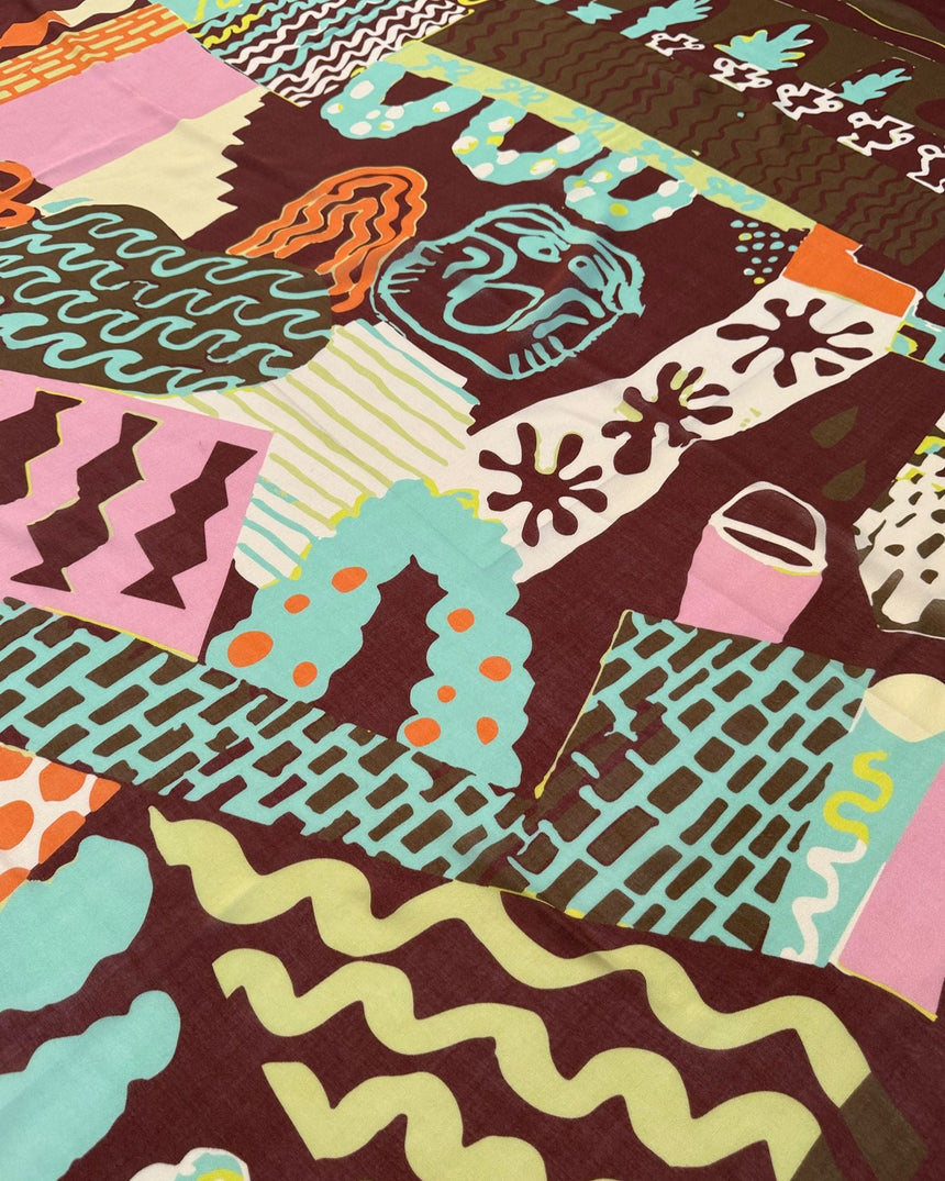 Lar Studio Sacro Bosco Wool 130x130 Fular