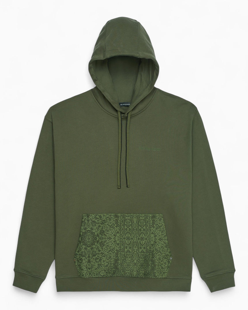 Les Benjamins Erkek Hoodie Khaki