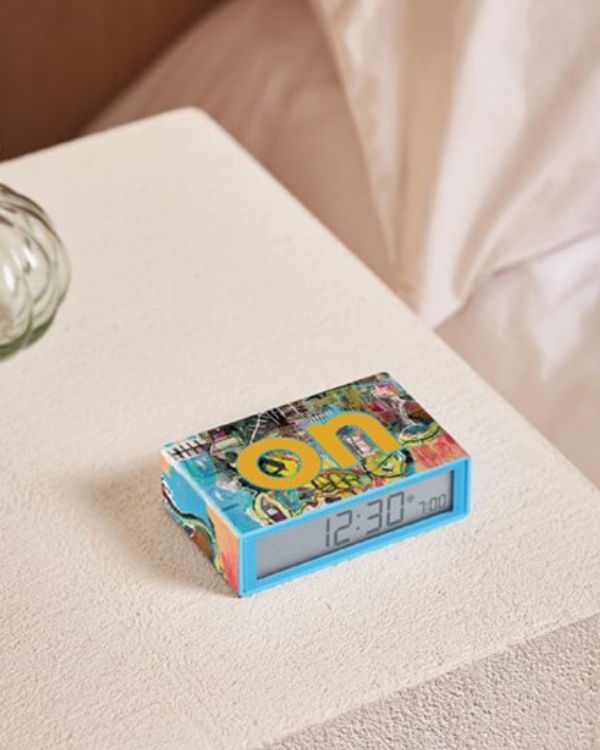 Lexon Lexon X Jean-Michel Basquiat Skull Flip + Alarm Saat